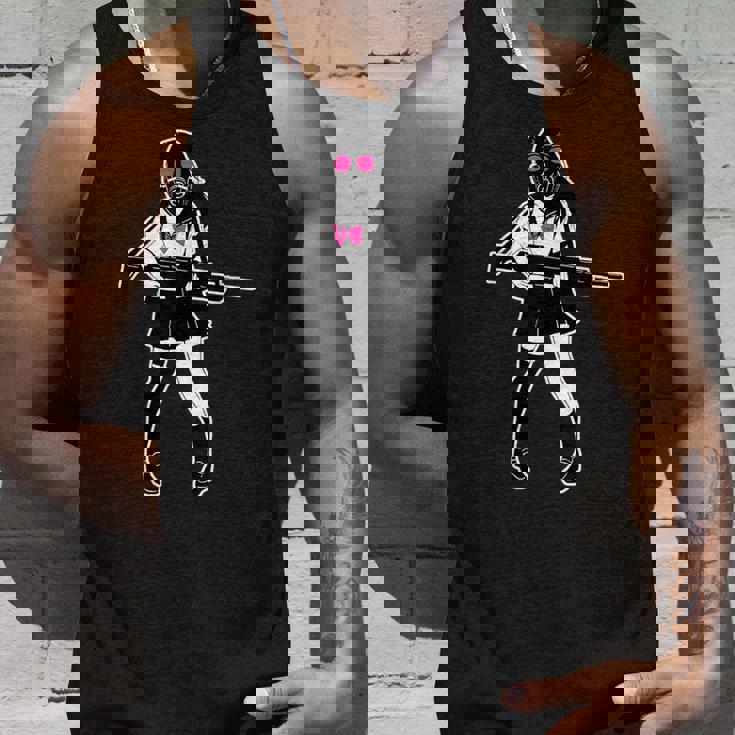 Jun-T-0003-ガスマスクガール タンクトップ 彼への贈り物