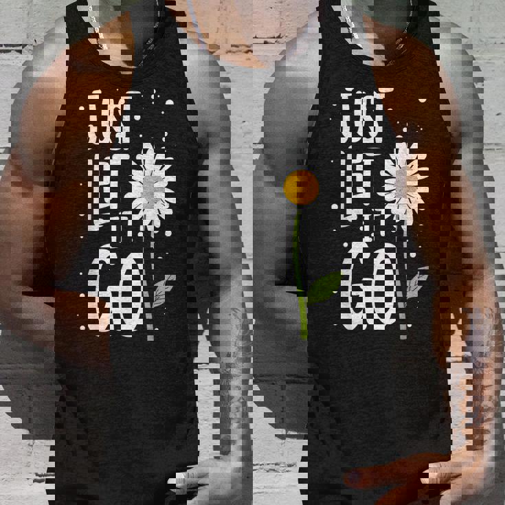 Just Let It Go やる気を起こさせるインスピレーションを与えるギフト 男女兼用 タンクトップ 彼への贈り物