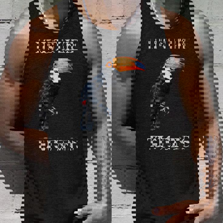 I Just Like Toucans Bird Animal Park オオハシ タンクトップ 彼への贈り物