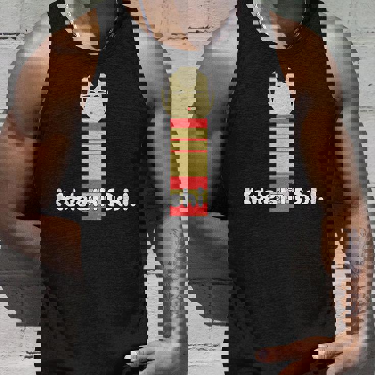 Kokeshi Doll こけし 人形 昭和 大正 レトロ お土産 グッズ タンクトップ 彼への贈り物