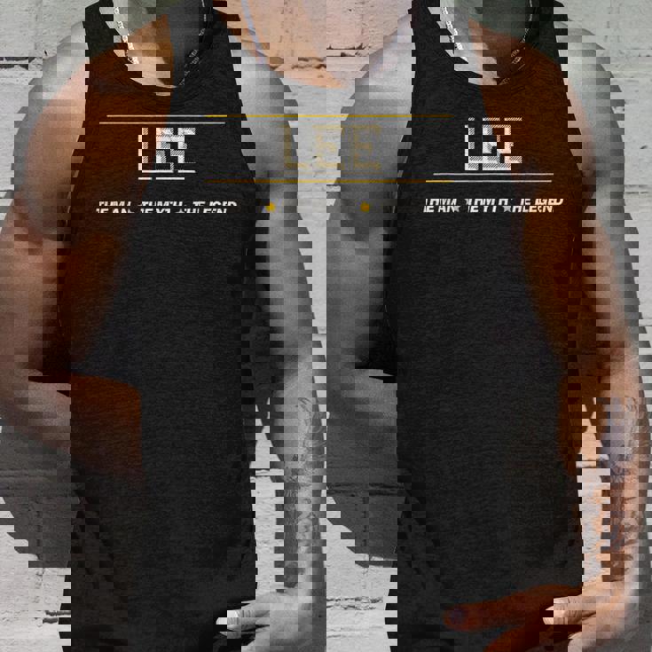 Lee The Man The Myth The Legend タンクトップ 彼への贈り物