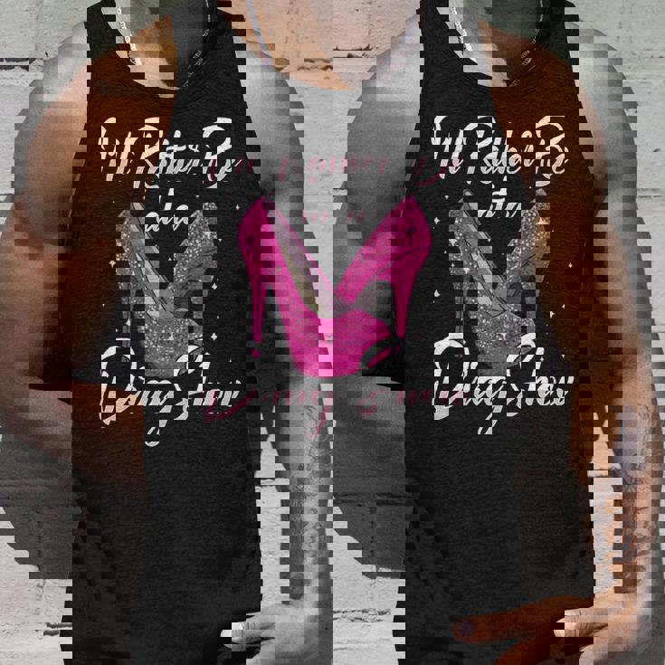 Lgbtq I'd Rather Be At A Draghow ドラァグクイーン 長袖tシャツ タンクトップ 彼への贈り物