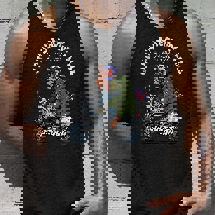 Life Is A Monkey Bike クラシック ブリットモッド タンクトップ 彼への贈り物