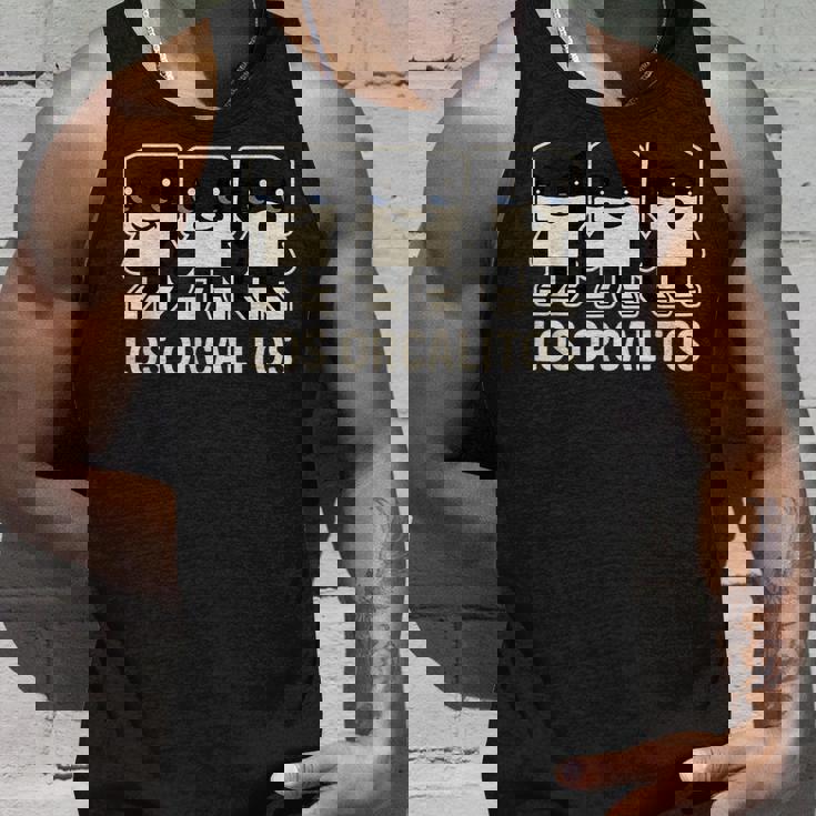 Los Orcalitos 面白いイタリアンブレインロットスラングオルカレロオルカラ タンクトップ 彼への贈り物