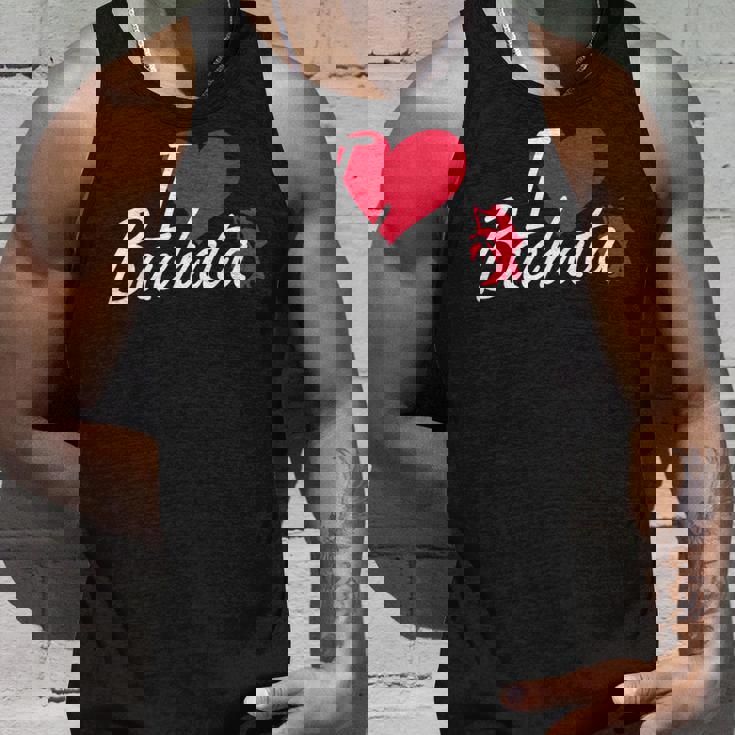 I Love Bachata Latin America ドミニカダンスレッスン タンクトップ 彼への贈り物