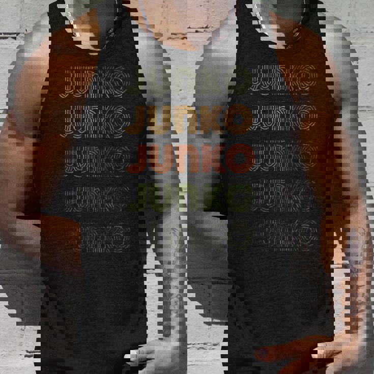 Love Heart Junko グランジビンテージスタイル ブラック ジュンコ タンクトップ 彼への贈り物