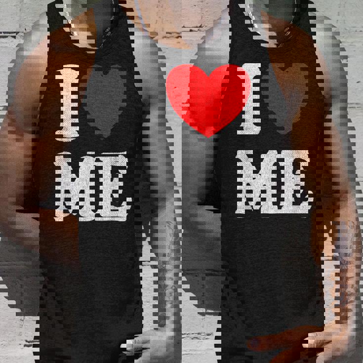 I Love Me シャツ Y2k ジョーク I Heart Me Love Myself Maine タンクトップ 彼への贈り物