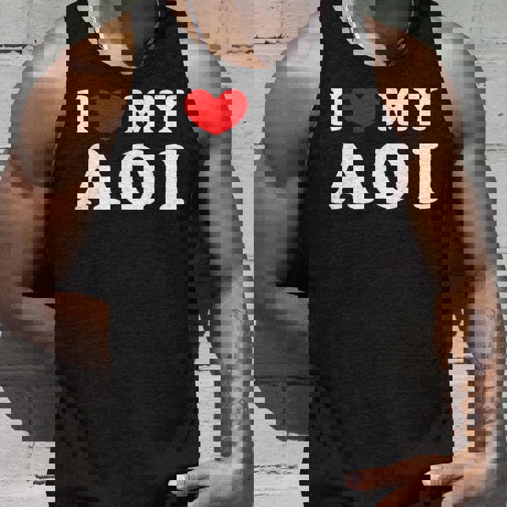 I Love My Aoi 私のあおいが大好き、私のあおいが好き タンクトップ 彼への贈り物