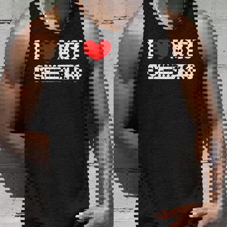 I Love My Chieko 私はチエコを愛しています タンクトップ 彼への贈り物