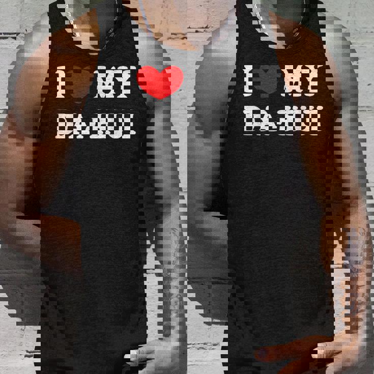 I Love My Da-Hui 私はダフイを愛しています タンクトップ 彼への贈り物