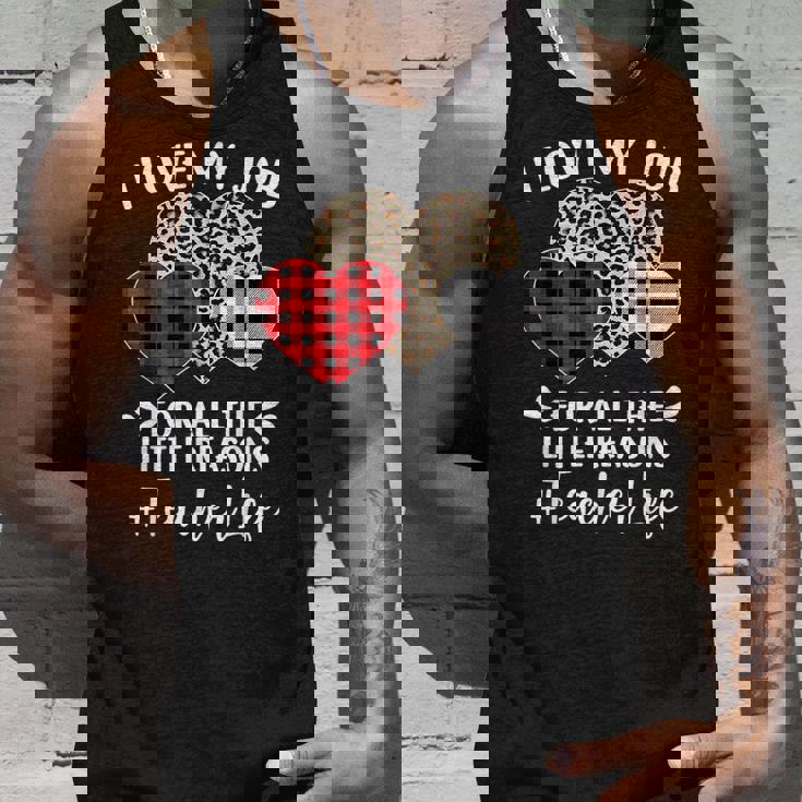 I Love My Job For All The Little Reasons バレンタインハート タンクトップ 彼への贈り物