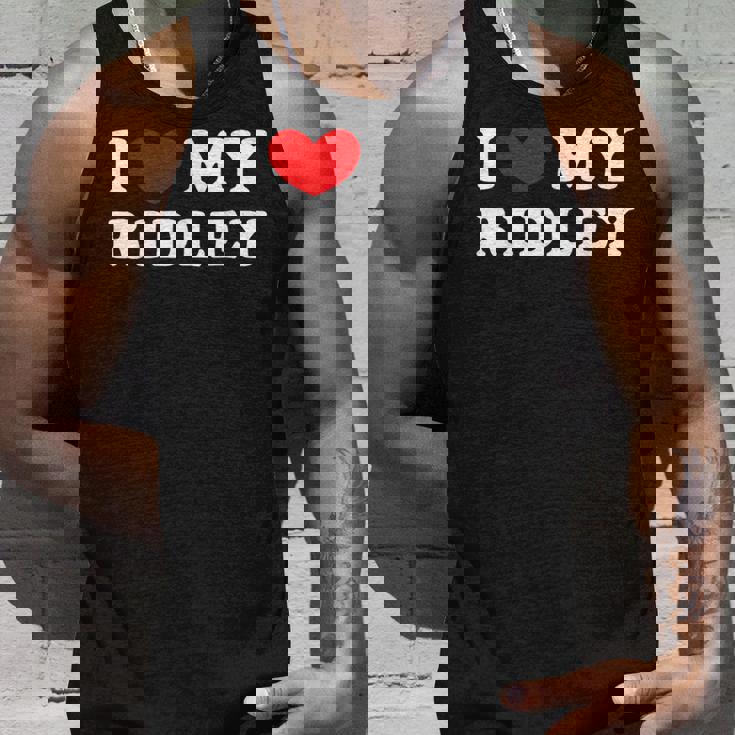 I Love My Ridley アイ・ラブ・マイ・リドリー タンクトップ 彼への贈り物