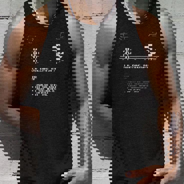 Low Energy Day恐竜サボテンピクセル タンクトップ 彼への贈り物