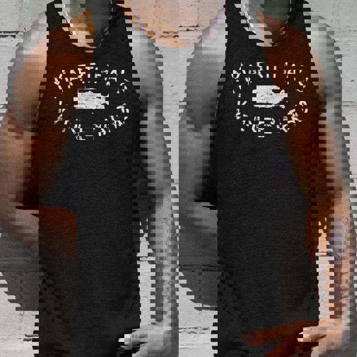 Martha'sineyardperm Whale アンティーク調tシャツ タンクトップ 彼への贈り物