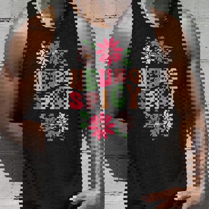 Neurospicy レトロフラワー タンクトップ 彼への贈り物