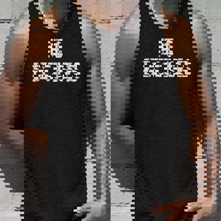 No Excuses タンクトップ 彼への贈り物