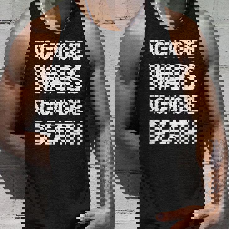 No More Wars No More Death タンクトップ 彼への贈り物