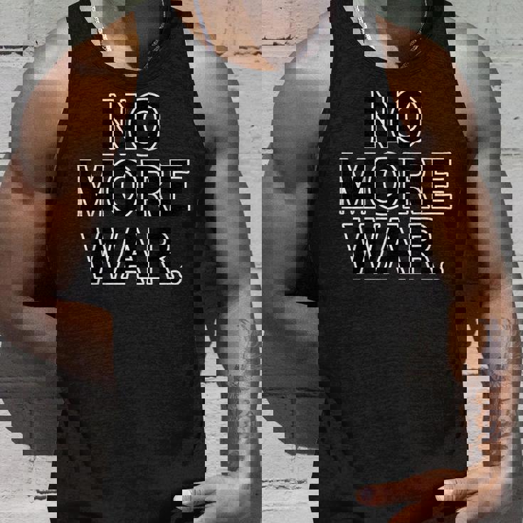 No More War【戦争は いらない】反戦 タンクトップ 彼への贈り物