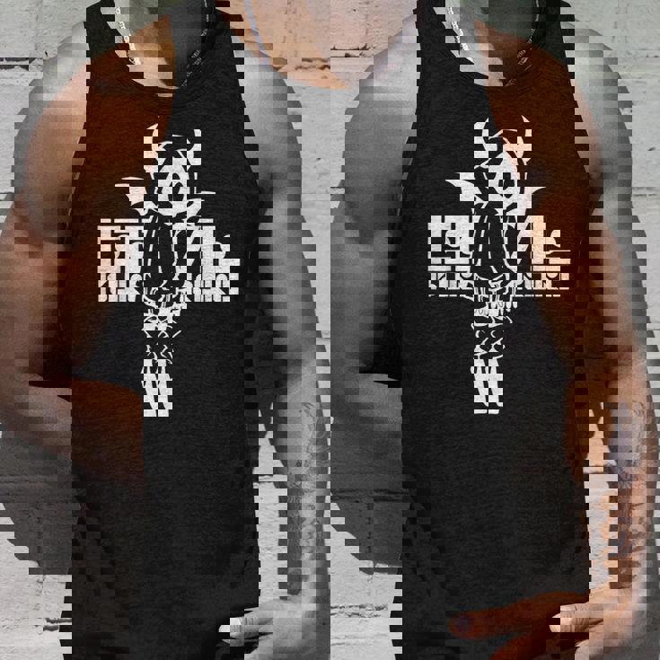 Nog-T-0004-悪魔-黒 タンクトップ 彼への贈り物