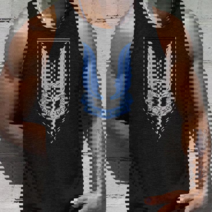 Nzsas ニュージーランド特殊部隊 航空連隊 バックプリント タンクトップ 彼への贈り物