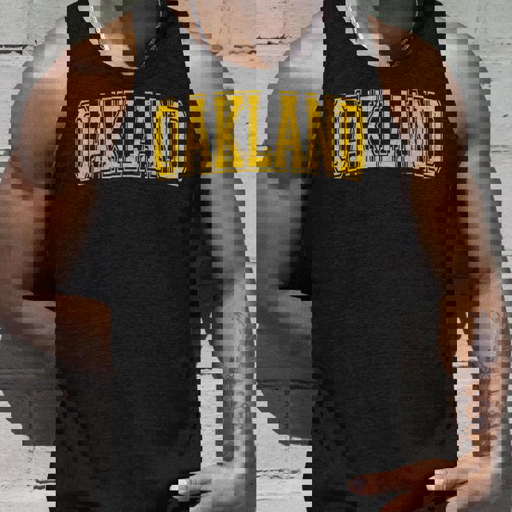 Oaklandarsityports アスレチックジャージスタイル タンクトップ 彼への贈り物