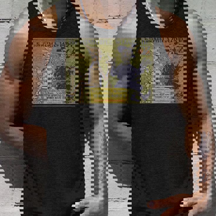 Ozcarecrow & Tin-Man オズの魔法使いシャツ ヴィンテージoz タンクトップ 彼への贈り物