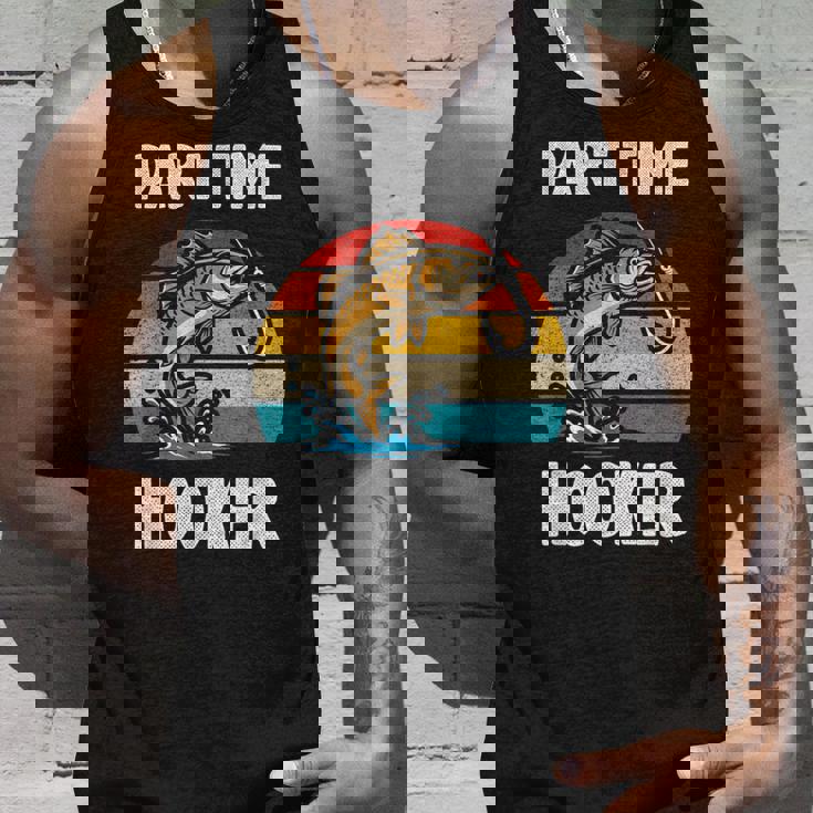 Part Time Hooker Fishing Hobbyist タンクトップ 彼への贈り物