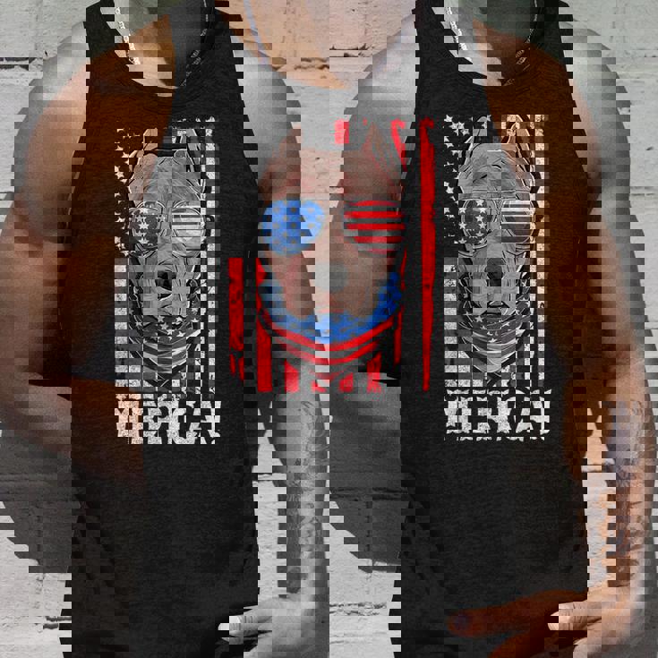Pit-Bull Usa 愛国的な犬服 アメリカ国旗 メンズ タンクトップ 彼への贈り物