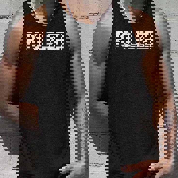 Polizei ドイツ警察 ドイツ法執行機関両面 長袖tシャツ タンクトップ 彼への贈り物