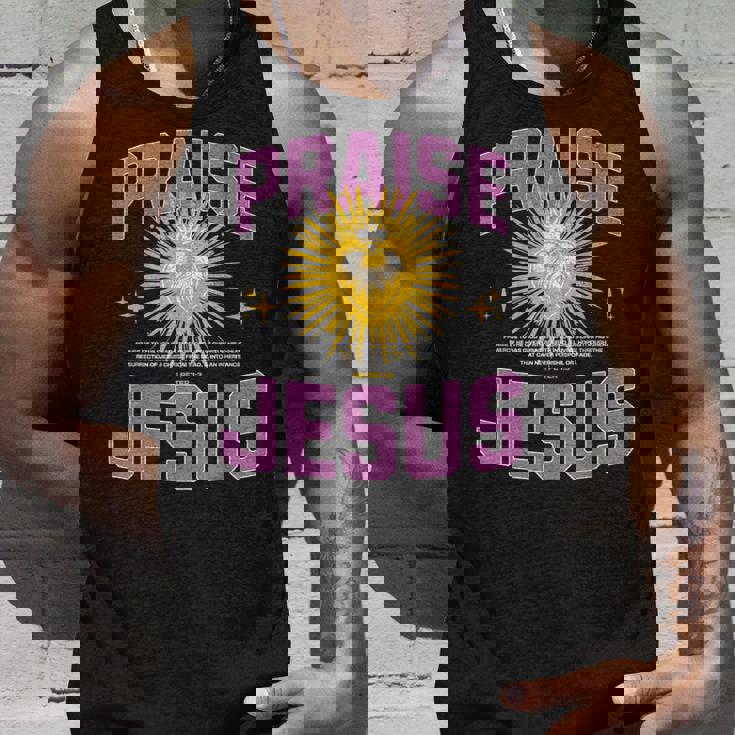 Praise Jesus Our Lord &Aviour For An Abundant New Life タンクトップ 彼への贈り物