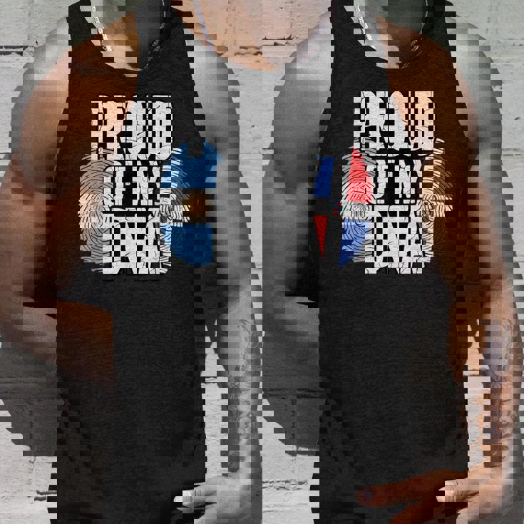 Proud Of My DNA Argentinian Dominican Roots Argentina Tank Top Gifts for Him