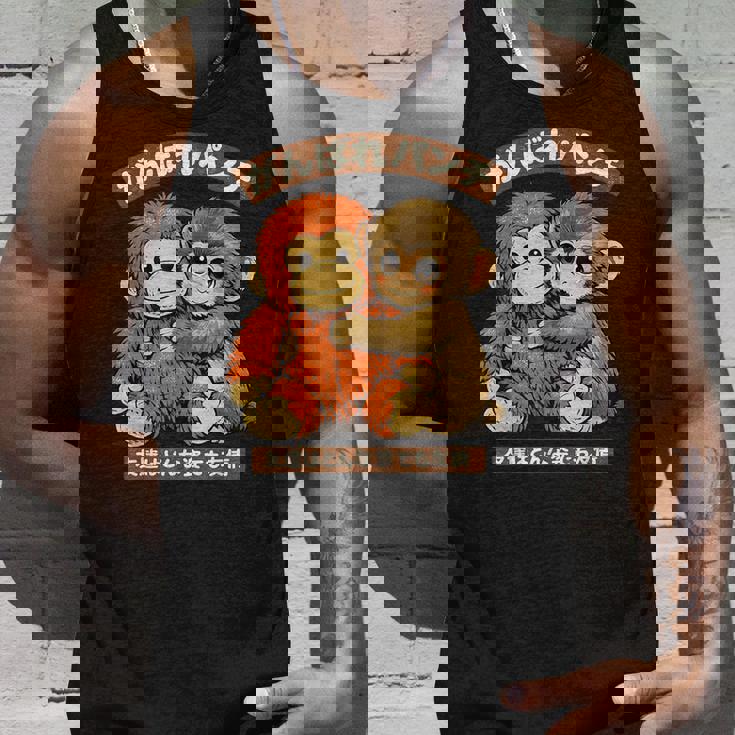 Punch Japanese Monkey Friendship Orangutan Punchkin Punch タンクトップ 彼への贈り物