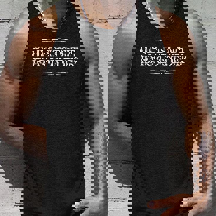 Quis Custodiet イプソス・カストデス・フーウォッチ ウォッチメン ラテン タンクトップ 彼への贈り物