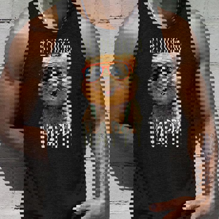 Be Quokka Happy クオッカ・ビー・クオッカ・ハッピー＆クオッカとスマイル タンクトップ 彼への贈り物