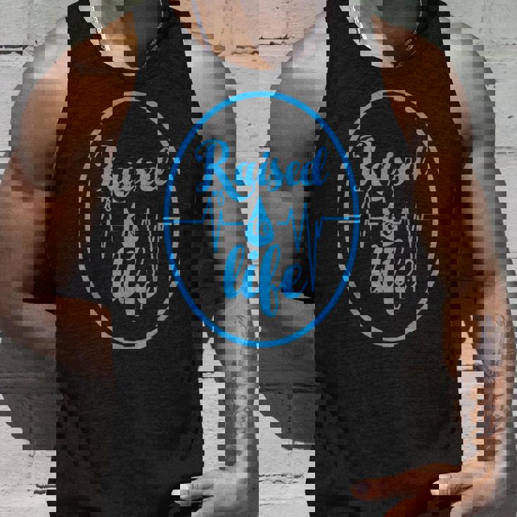 Raised To Life キリスト教徒ウォーター洗礼のギフトtシャツ タンクトップ 彼への贈り物