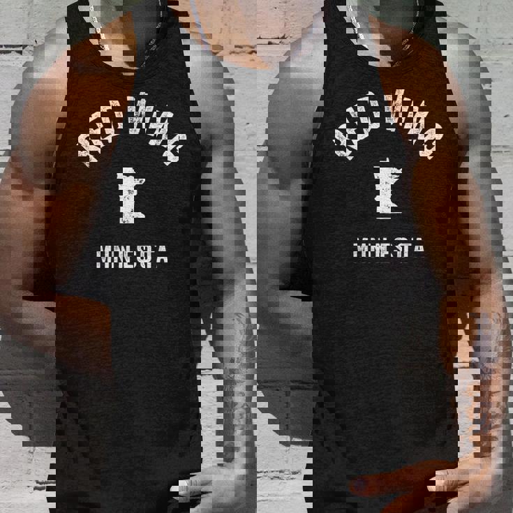 Red Wing ミネソタ Mn ヴィンテージ 70年代 アスレチック スポーツデザイン 長袖tシャツ タンクトップ 彼への贈り物