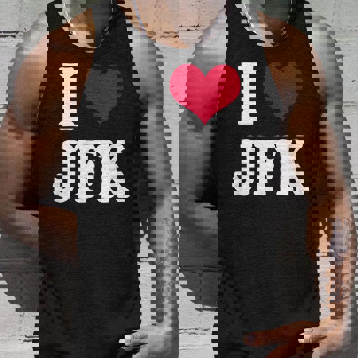 Retrointage I Heart Jfk John F Kennedy タンクトップ 彼への贈り物