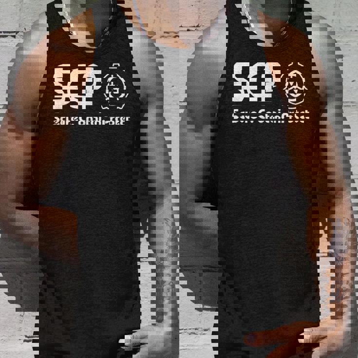 Scpファンデーション-Scp-セキュア・コンテインプロテクト タンクトップ 彼への贈り物