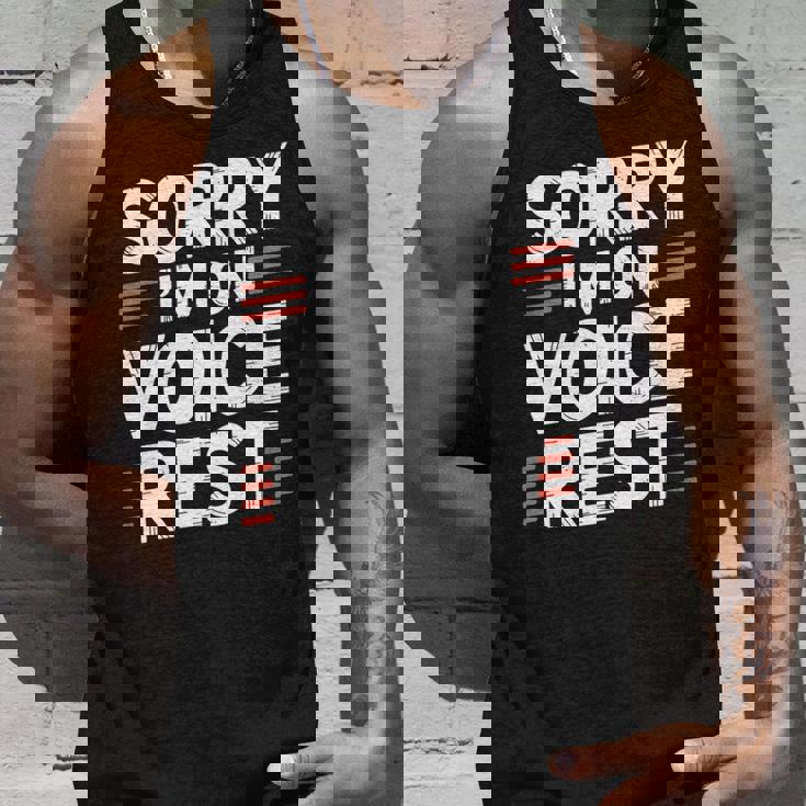 Sorry I'm Onoice Rest ボーカル合唱団の歌手休憩 タンクトップ 彼への贈り物