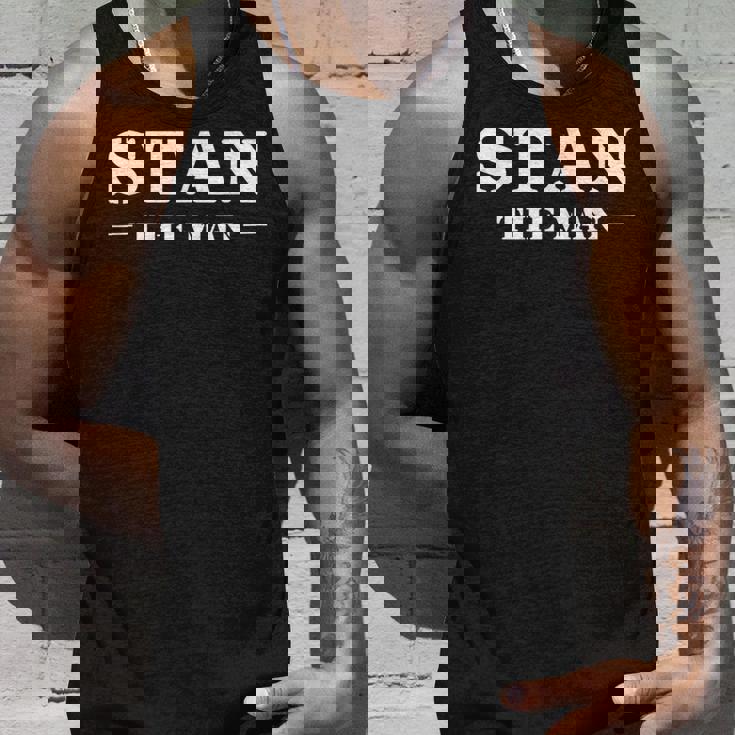 Stan The Man ギフトネームtシャツ タンクトップ 彼への贈り物
