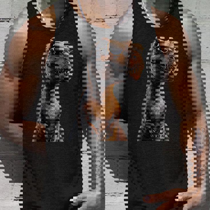 T-レックス ティラノサウルス・レックス 恐竜 恐竜大好き ディノ タンクトップ 彼への贈り物