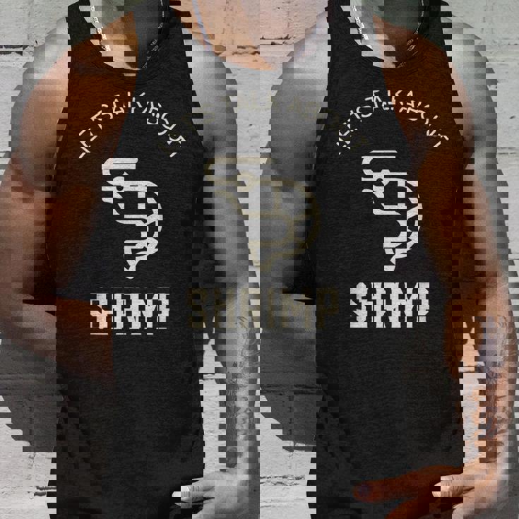 Lets Talk About Erinp おもしろエビ好き シーフードエビ タンクトップ 彼への贈り物