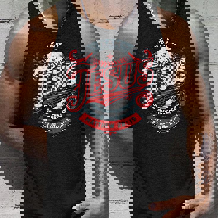 Team Jesus Go And Make Disciples タンクトップ 彼への贈り物