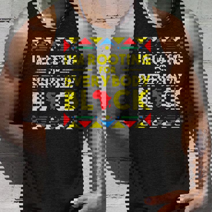 History I'm Rooting For Everybody ブラック アフリカ タンクトップ 彼への贈り物