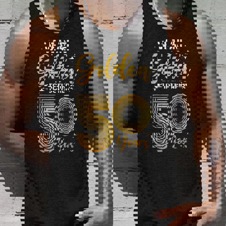 We Golden Together 50年 結婚50周年記念 結婚記念日 タンクトップ 彼への贈り物