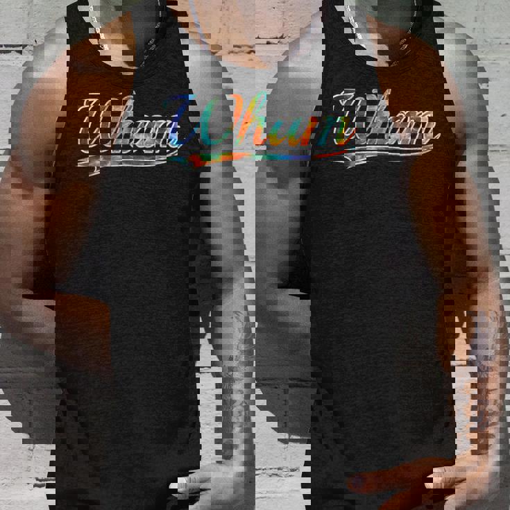 Wham Comic Booktyle Retroound Effect Tie Dyeintage タンクトップ 彼への贈り物