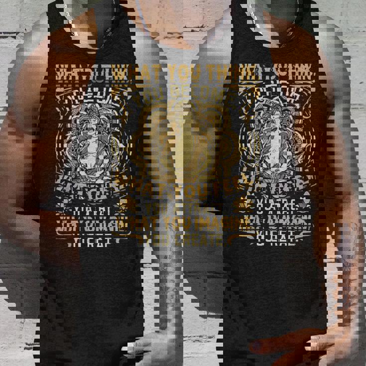 What You Think You Become ブッダシャツ ブッダtシャツ タンクトップ 彼への贈り物