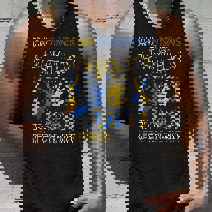 World Downyndrome Day ダウン症啓発 タンクトップ 彼への贈り物