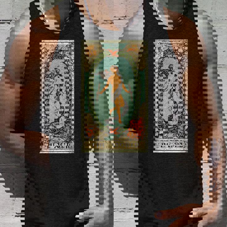 The World タロットカードtシャツ、The World タロットカードtシャツ、 タンクトップ 彼への贈り物