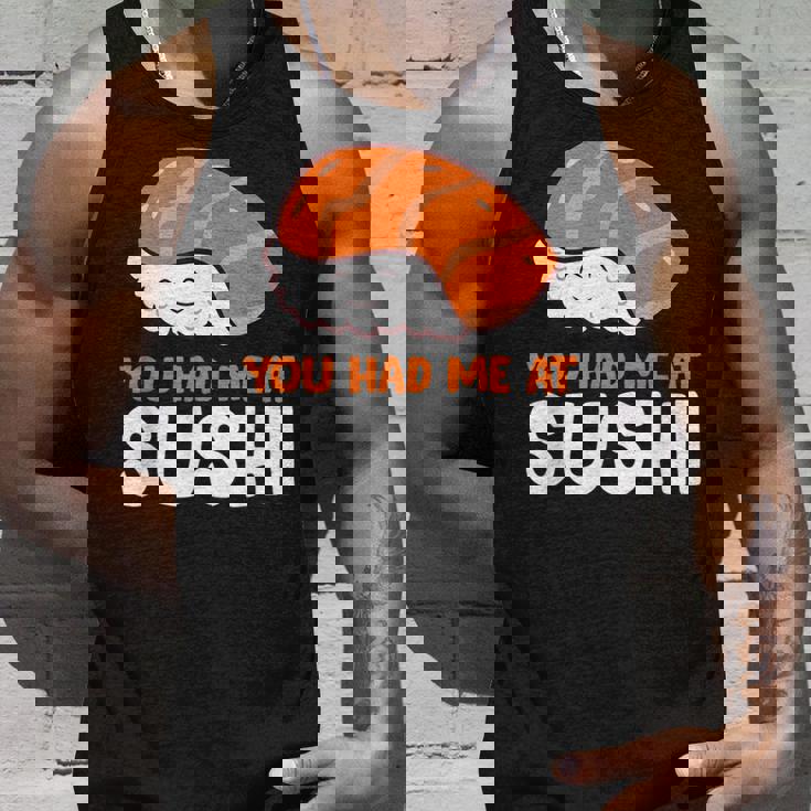 You Had Me At 寿司大好き サーモンにぎり サーモン寿司 タンクトップ 彼への贈り物